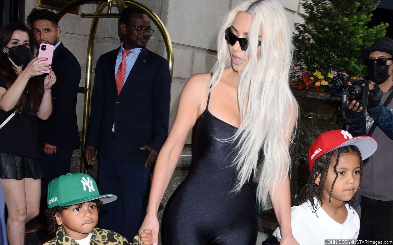Kim Kardashian Scolds Her Kids Again in Front of 'Tonight Show' Audience for Being Rowdy