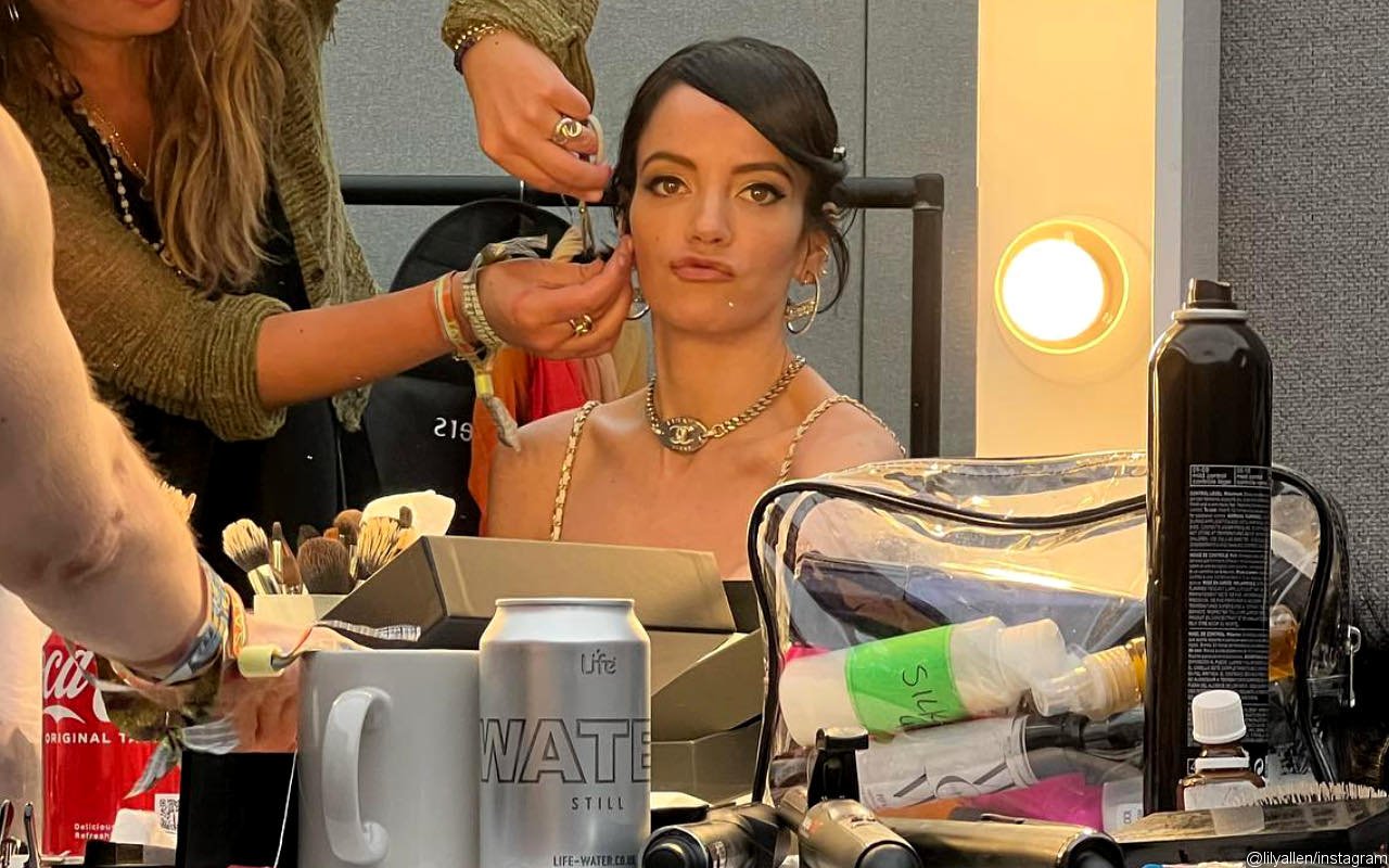 Lily Allen Finds It Overwhelming to Get Back on Stage at Glastonbury After Three Years Sober