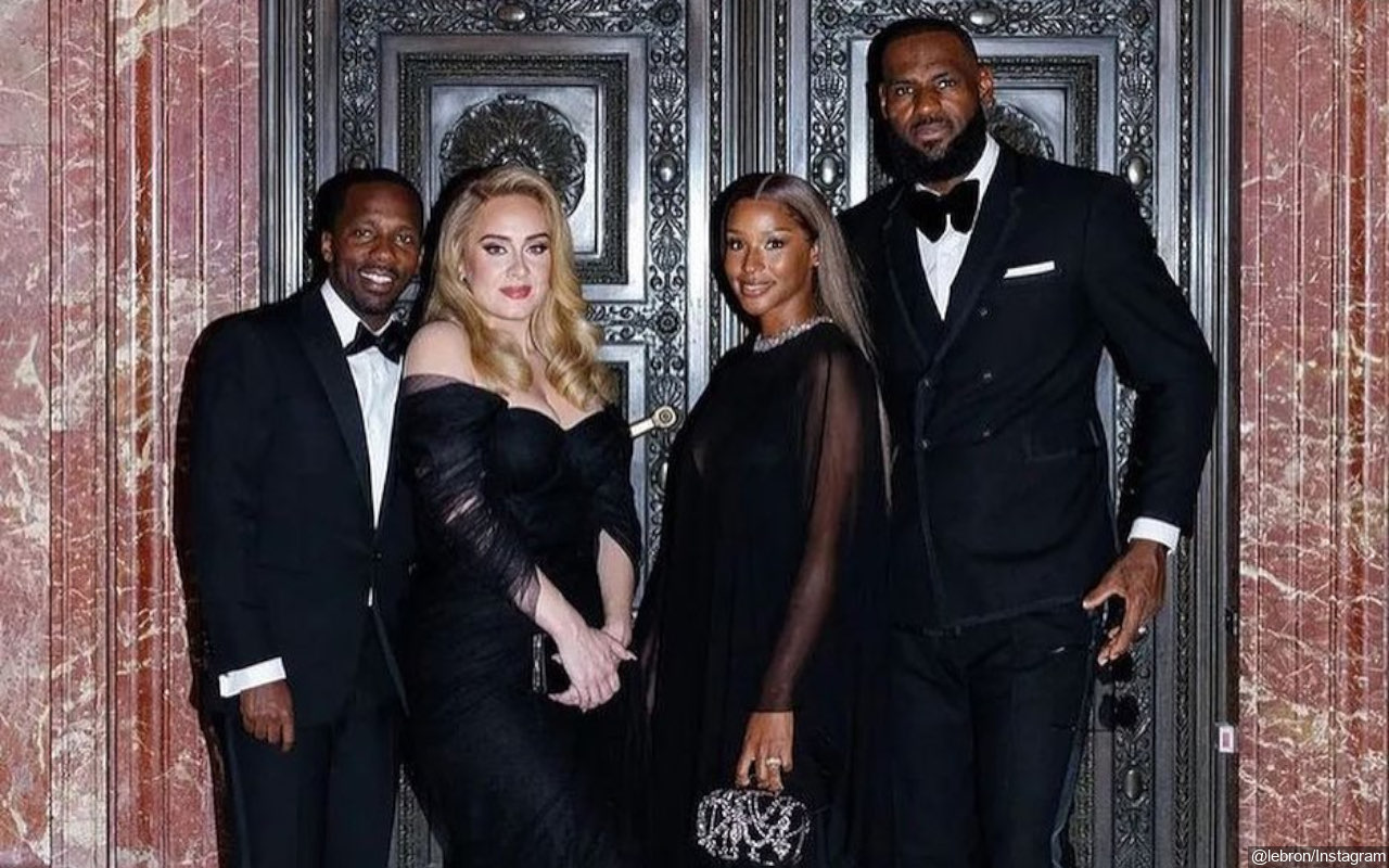 Adele and Rich Paul Enjoy Double Date With LeBron James and Savannah at Kevin Love's Wedding