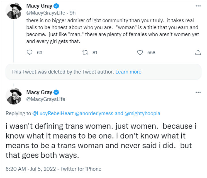 Macy Gray's Tweets