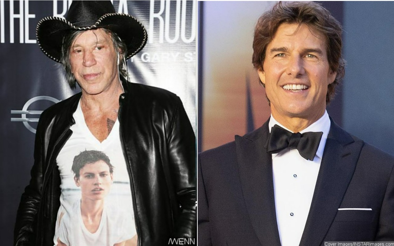 Mickey Rourke Accuses 'Irrelevant' Tom Cruise of Doing 'Same Effing Part' in His Movies