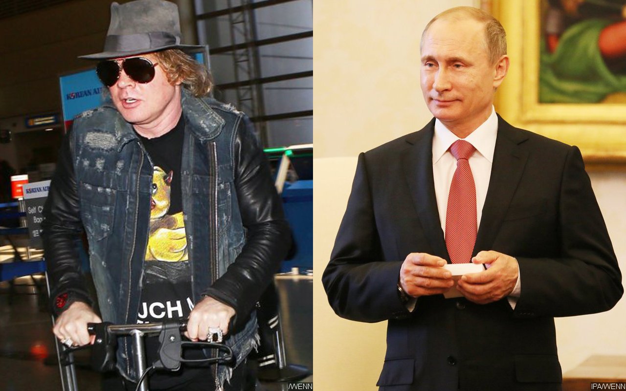 Axl Rose Labels Vladimir Putin 'Murderous Little Man' for Launching