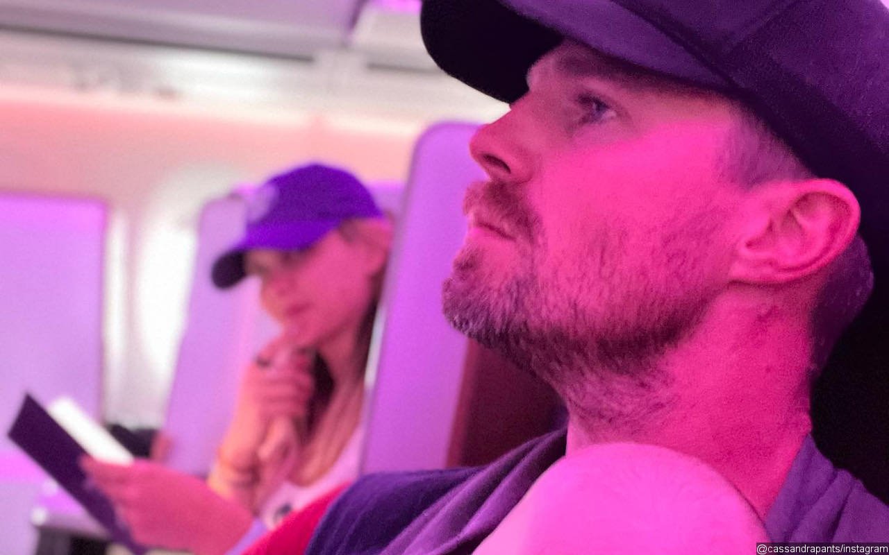 Stephen Amell and Wife Cassandra Jean Offer First Look At Their Newborn Son