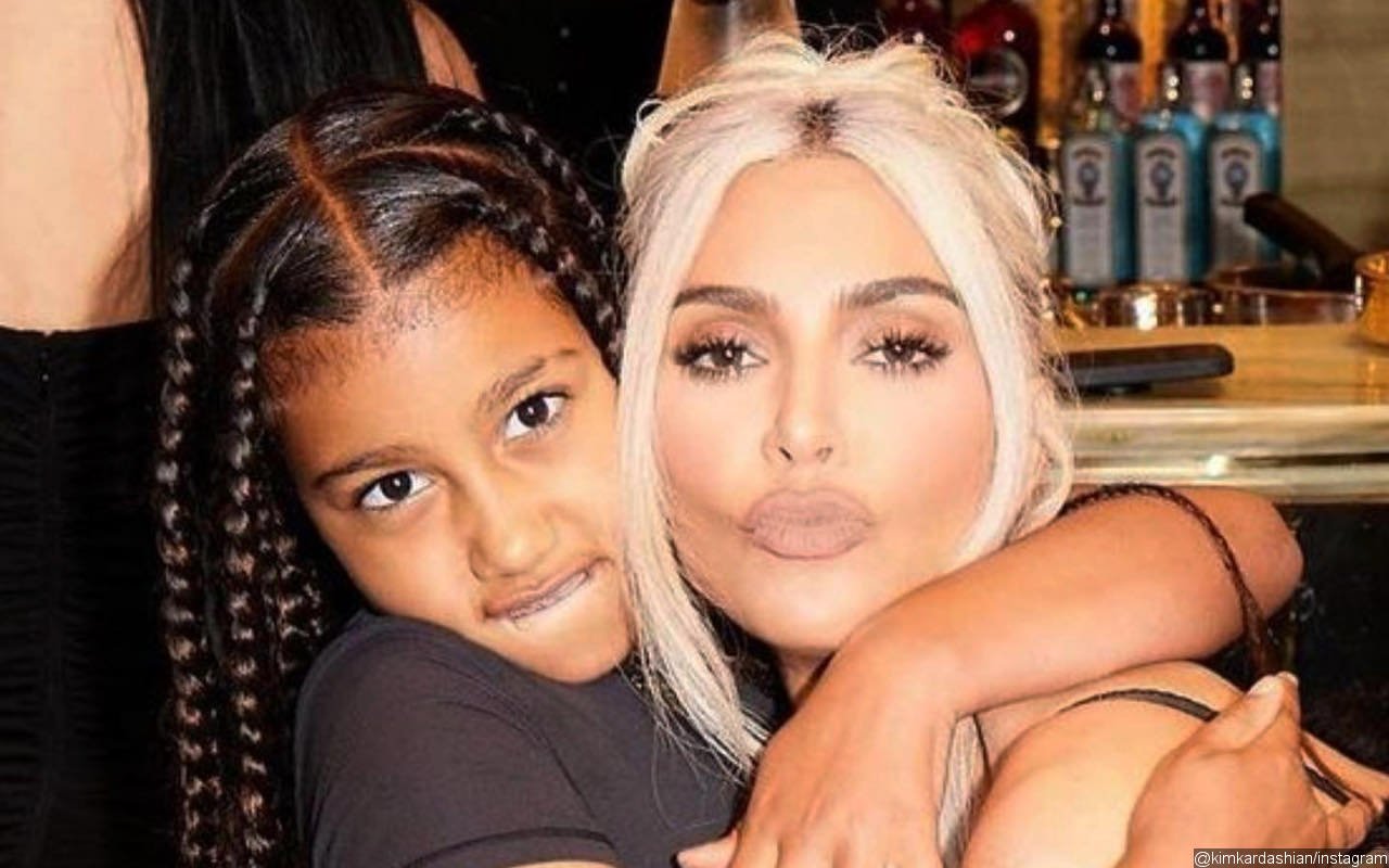 North West Turns Kim Kardashian Into a Minion With Epic Makeover
