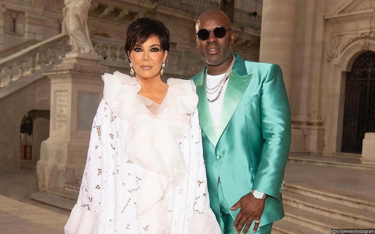 Kris Jenner Shares Rare PDA Pics With Corey Gamble on Their 8th Anniversary