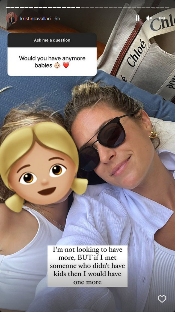 Kristin Cavallari's Instagram Story