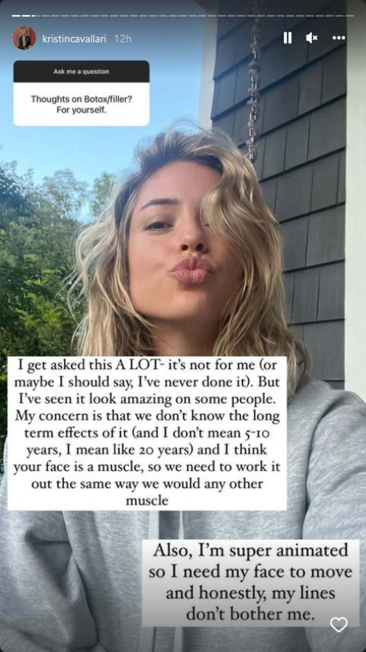 Kristin Cavallari's Instagram Story