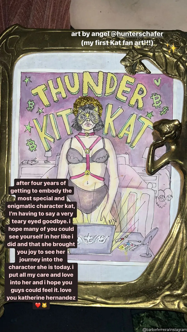 Barbie Ferreira's Instagram Story