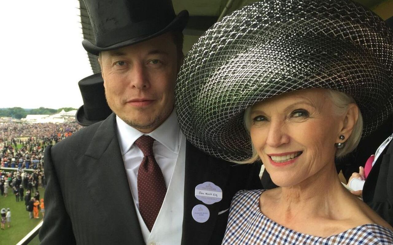 Elon Musk's Mom Sleeps in the Garage When She Visits Him