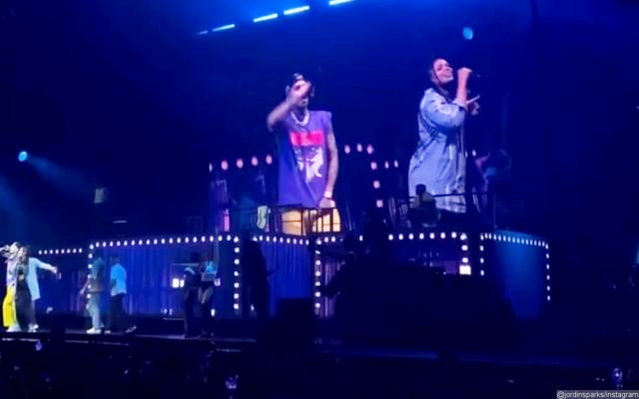 Chris Brown and Jordin Sparks Leave Fans in Tears After Performing 'No Air' for 1st Time in 15 Years