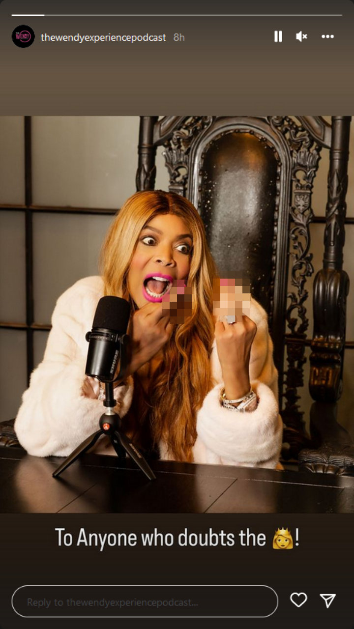 Wendy Williams' IG Story