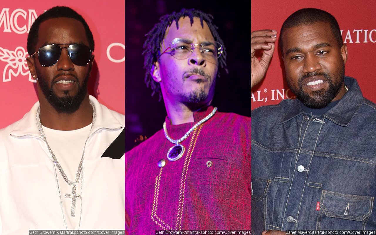 Diddy and T.I. Show Support to Kanye West Amid His Feud With Adidas 