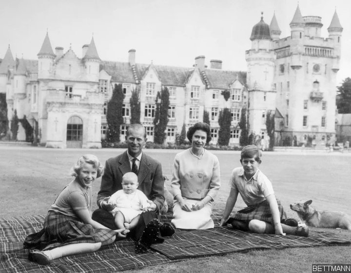 Queen Elizabeth at Balmoral Castle