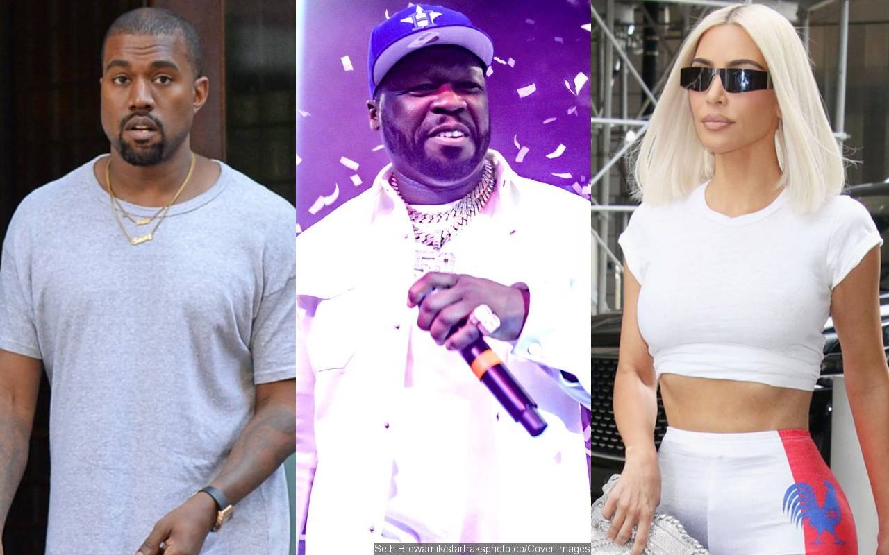 Kanye West Checks 50 Cent for Slamming Him Over Fake Post About Kim Kardashian Having 'Diarrhea' - Vimarsana News