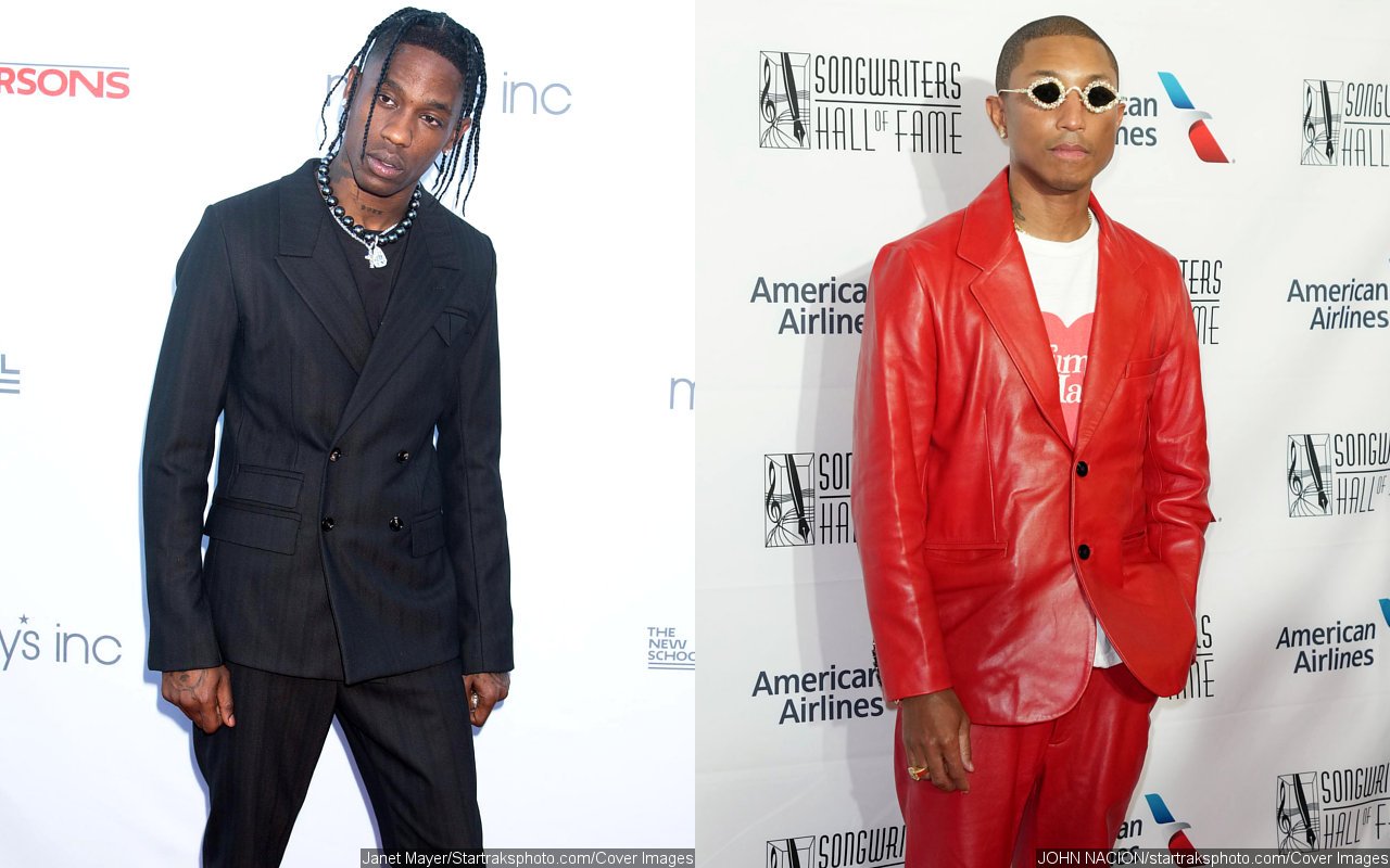 Travis Scott and Pharrell Williams' Snippet of New Collab Leaked Ahead of 'Utopia' Release