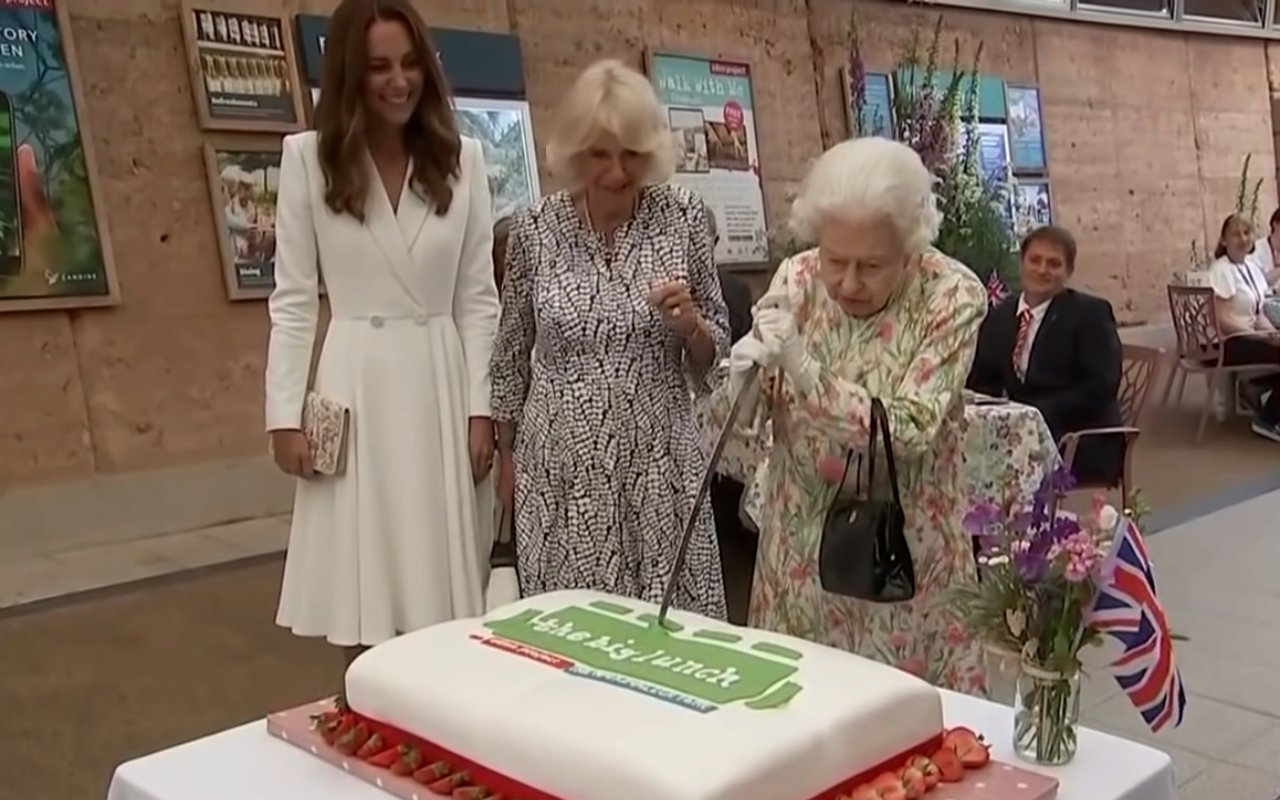 Cutting a Cake With a Sword