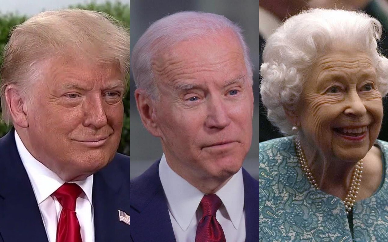 Trump Jeers at Biden as He Slams Britain for Seating US President in