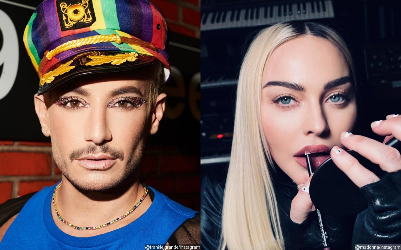 Frankie Grande Warned by Madonna His Throuple Relationship Is 'Not Going to End Well'