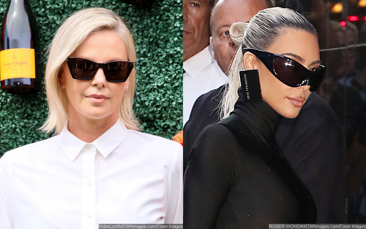 Charlize Theron Claims She's Not as Famous as Kim Kardashian