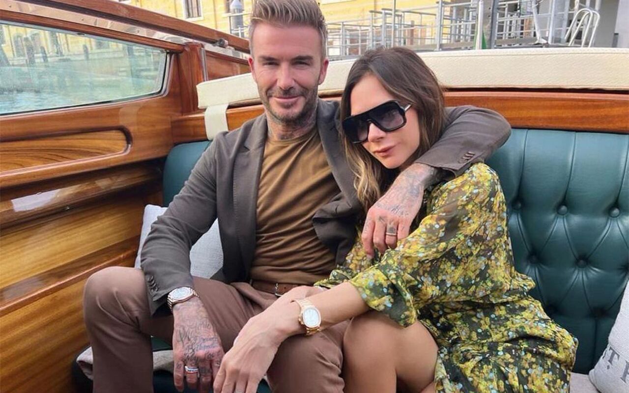 Victoria Beckham Cracks Saucy Jokes About Husband David's 'Sticky Stuff'