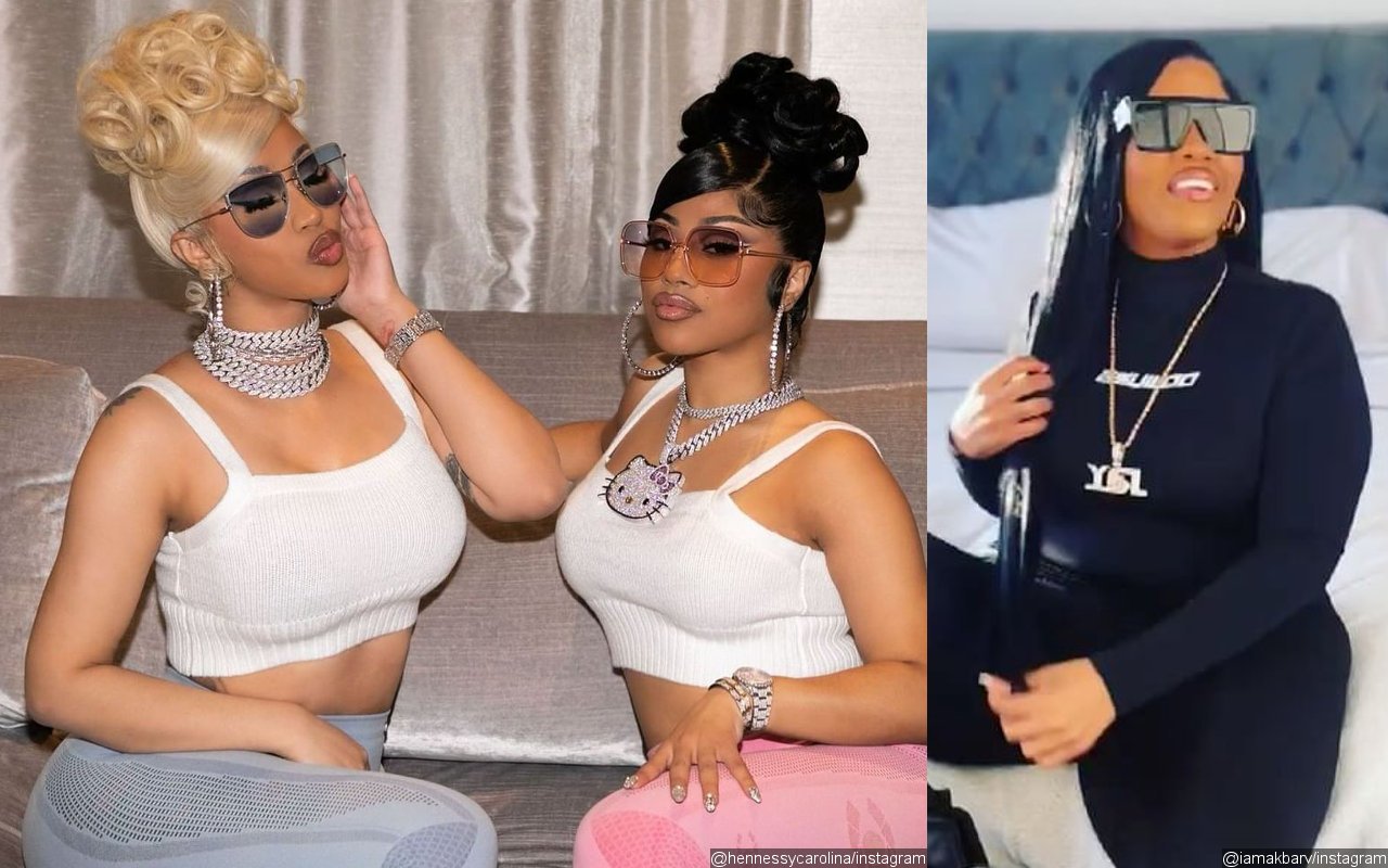 Cardi B's Sister Hennessy Carolina Weighs In on Her Twitter War With Akbar V