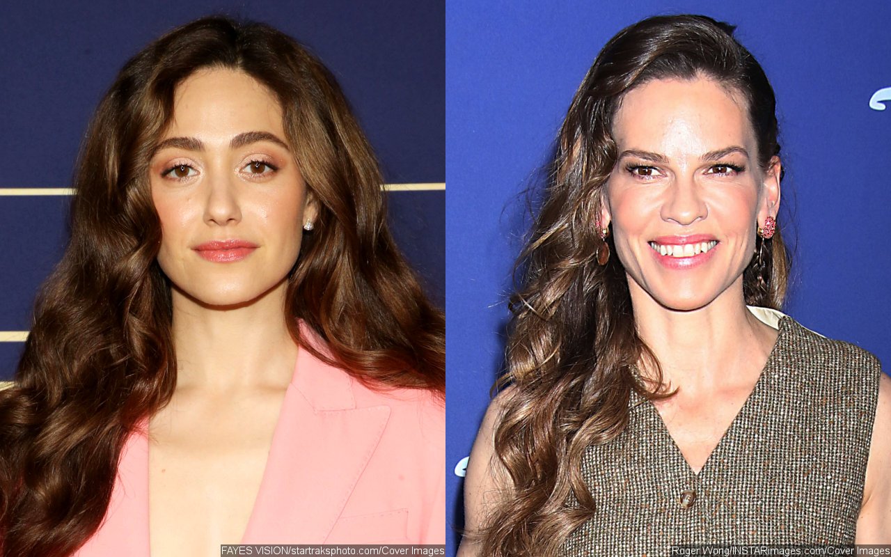 Emmy Rossum Tells Hilary Swank's Hater to 'Go F**k Yourself' Amid Criticism Over Her Pregnancy  