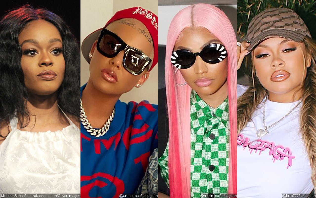 Azealia Banks and Amber Rose Slam Nicki Minaj After Feuding With Latto