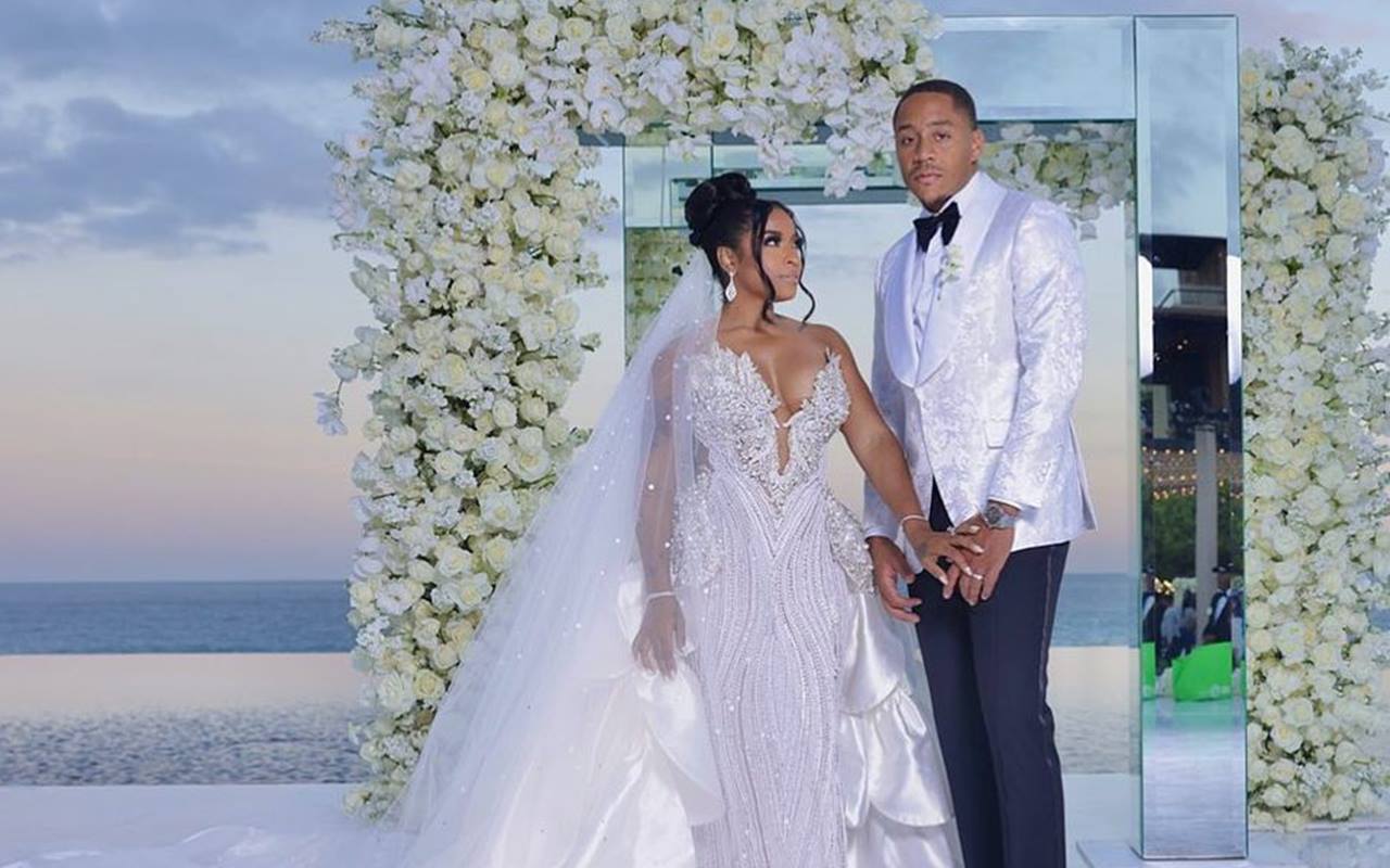 Lil Wayne's Ex Toya Johnson Unleashes Wedding Pics After Marrying Fiance Robert Rushing