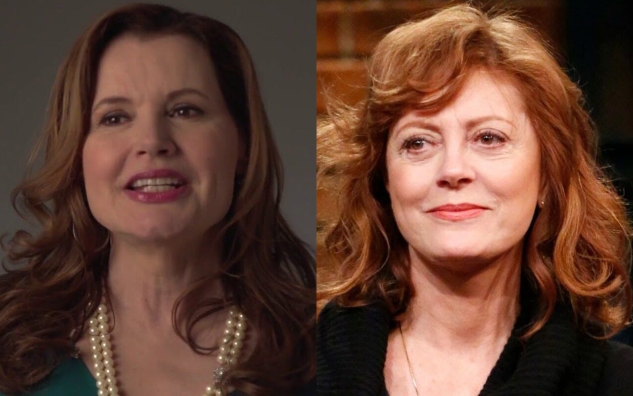 Geena Davis Grateful to Susan Sarandon for Showing Her How to Be 'Authentic'
