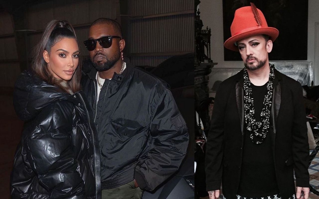 Kim Kardashian Called Out by Boy George for Being Silent Over Kanye's Anti-Semitic Slurs
