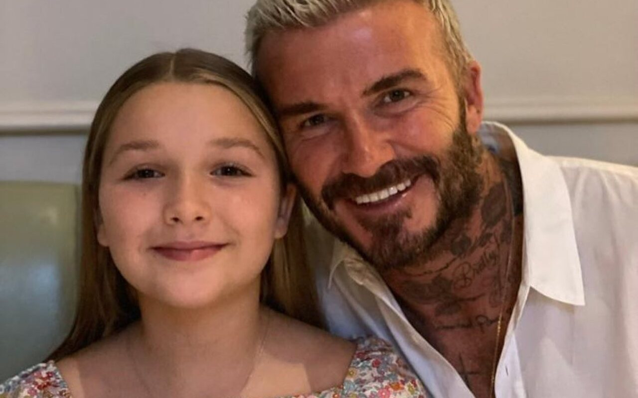 David Beckham's Daughter Harper Inspired by England Women's Team to Play Soccer