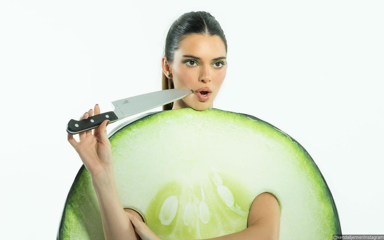 Kendall Jenner Pokes Fun at Her Viral Cucumber Cutting Fail With Hilarious Halloween Costume