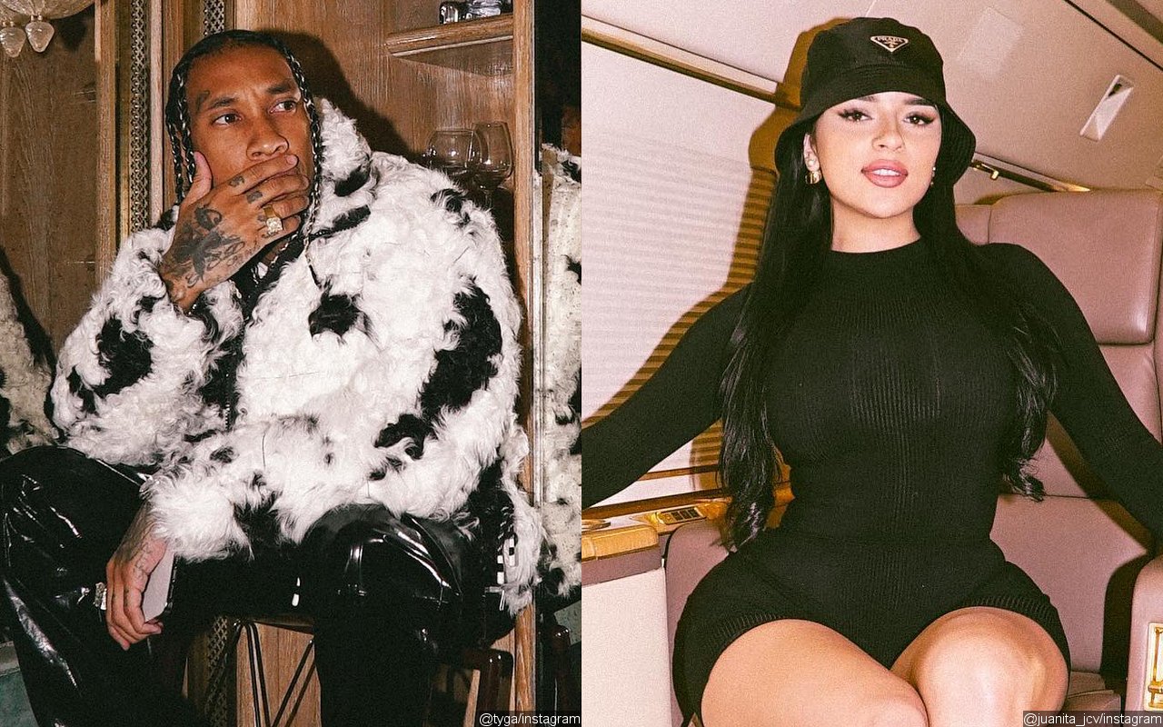 Tyga Caught Leaving Halloween Party With Tristan Thompson's Rumored Flame Juanita JCV