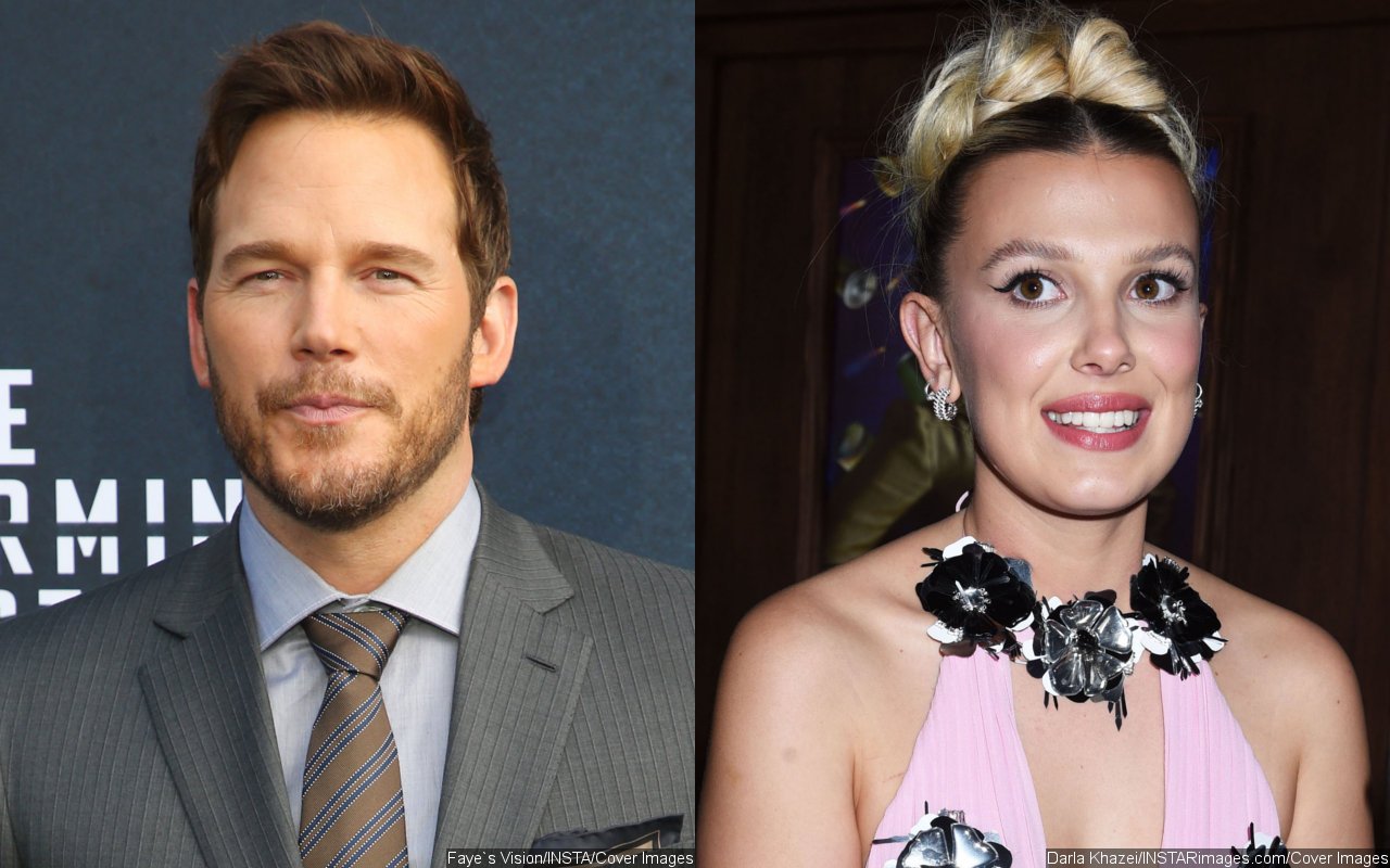 Chris Pratt Looks Unrecognizable While Filming 'The Electric State' With Millie Bobby Brown