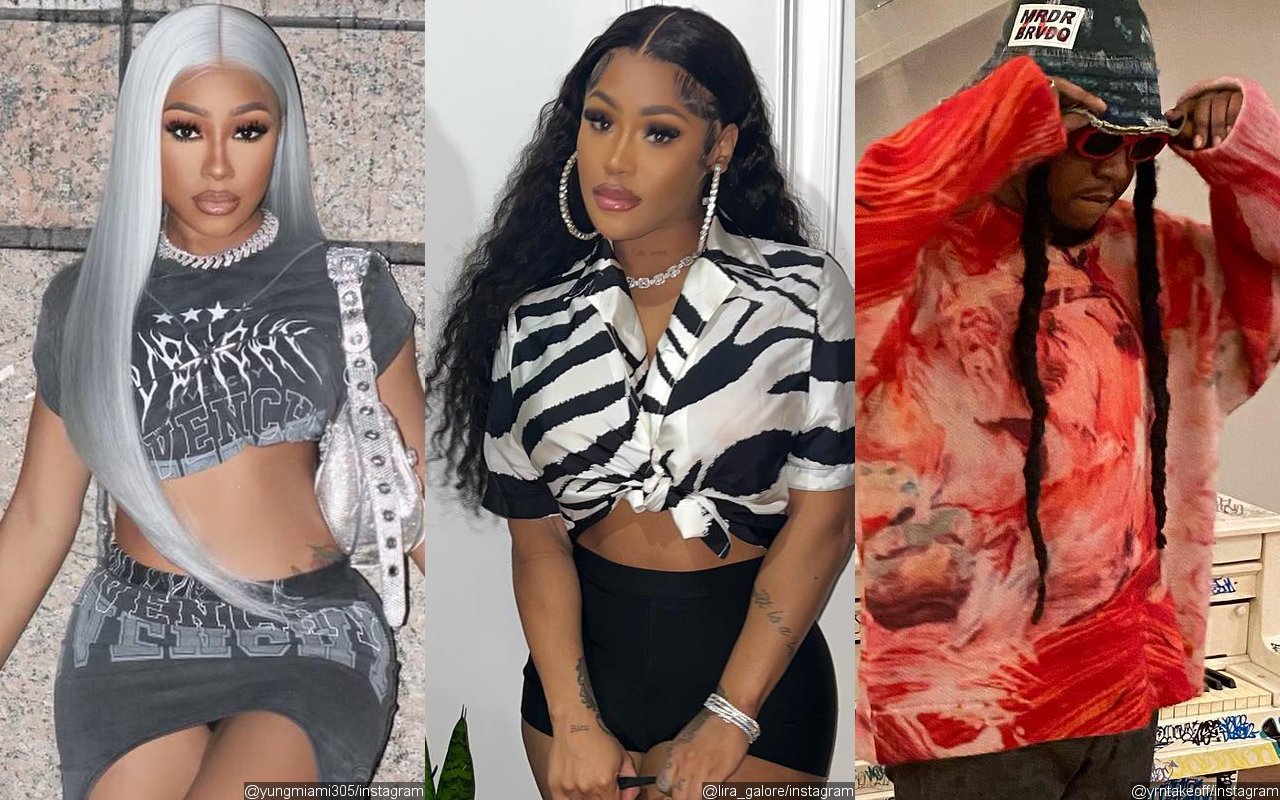 Yung Miami and Lira Galore Slam 'Sick' People Recording at Takeoff's Funeral