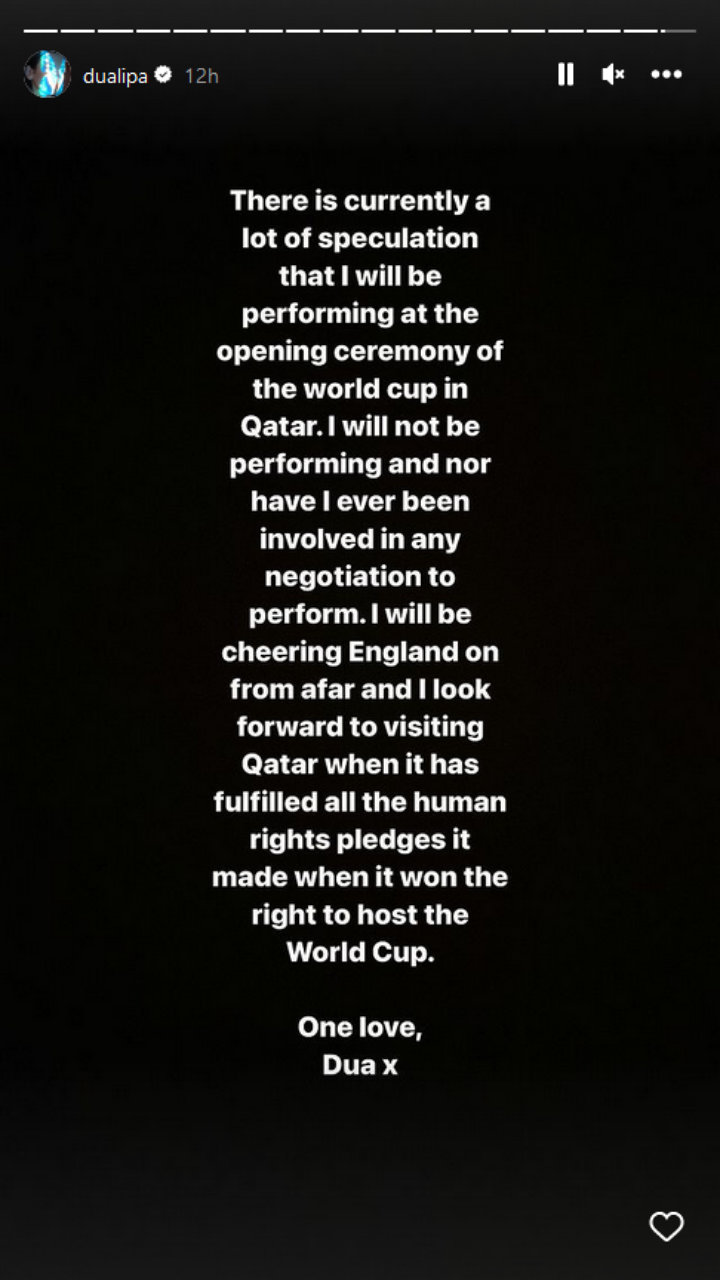 Gareth Southgate's IG Story