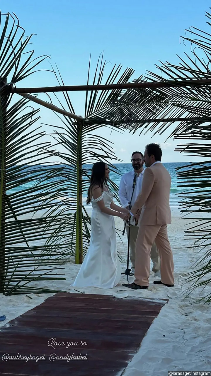 Bob Saget's Daughter Aubrey's Wedding Pic