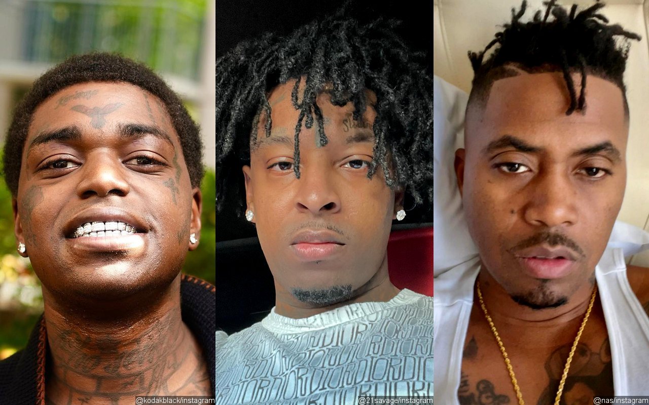 Kodak Black Rips 21 Savage for Commenting on His Album Sales, Defends Nas Amid 'Irrelevant' Claim