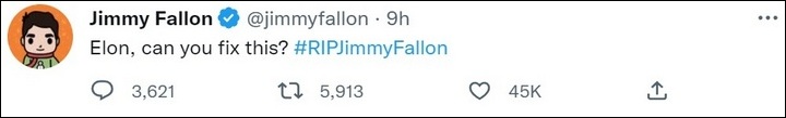 Jimmy Fallon asks for Elon Musk's Help