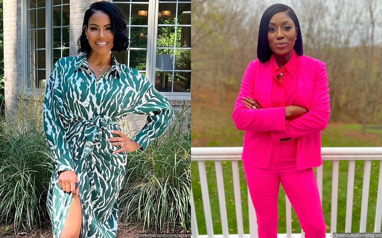 Mia Thornton Says She's Attacked Based on 'Edited TV Show' Following Wendy Osefo Fight on 'RHOP' 