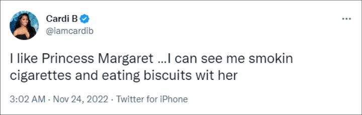 Cardi B via Twitter