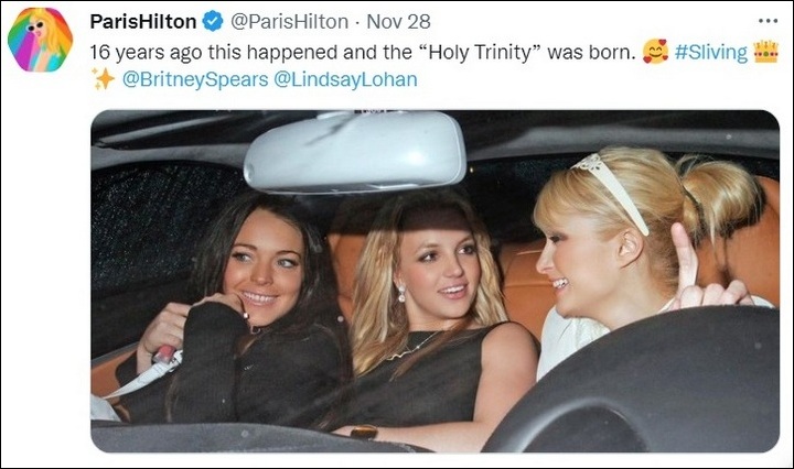 Paris  Hilton celebrates 