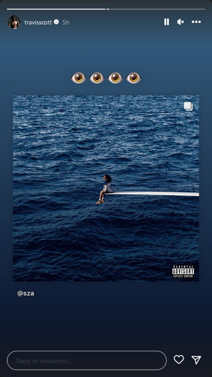 Travis Scott via IG Story