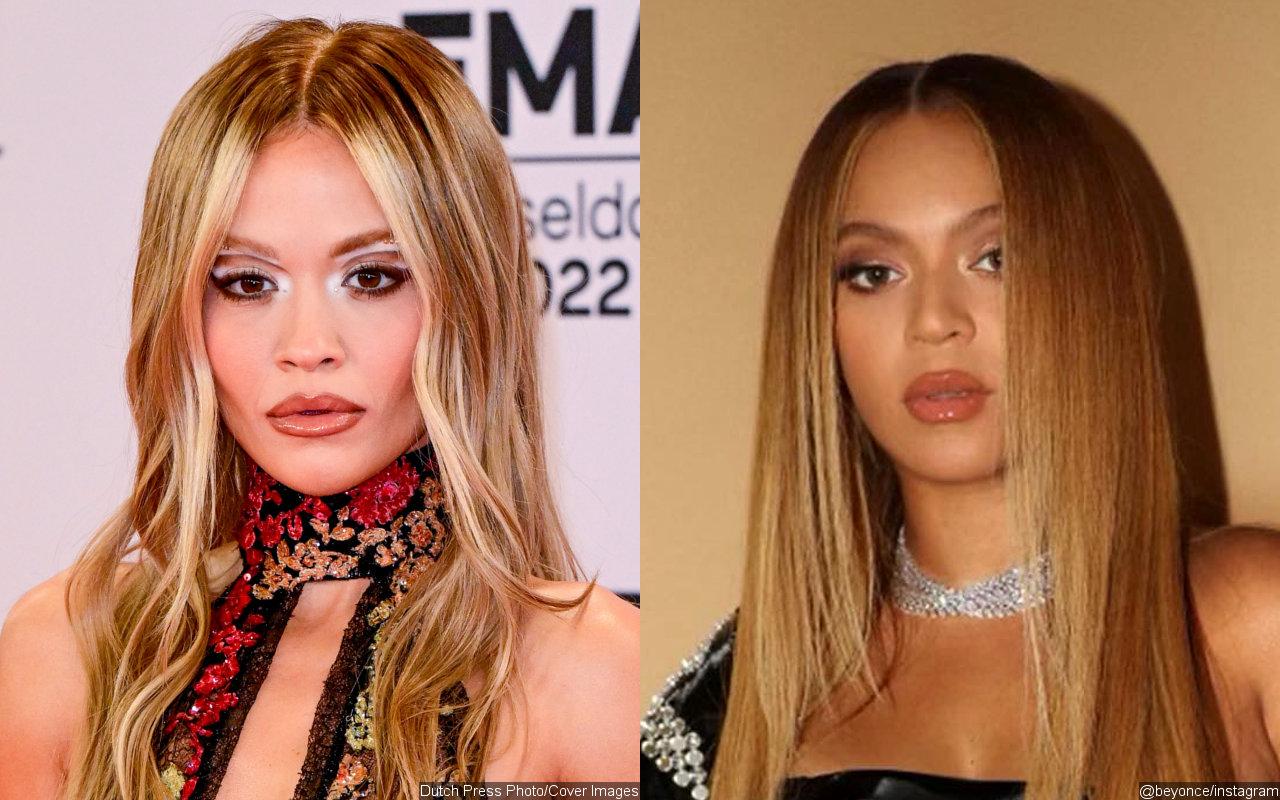Rita Ora Insists She's Not Beyonce's 'Becky With the Good Hair' Rita Ora Insists She's Not Beyonce's 'Becky With the Good Hair'