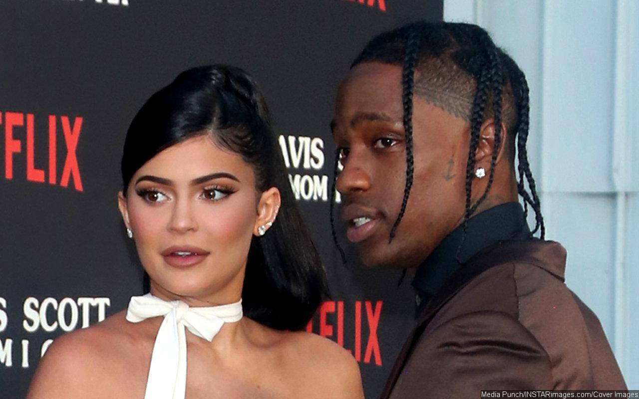 Kylie Jenner and Travis Scott Snuggle to Each Other at Art Basel Party in Miami