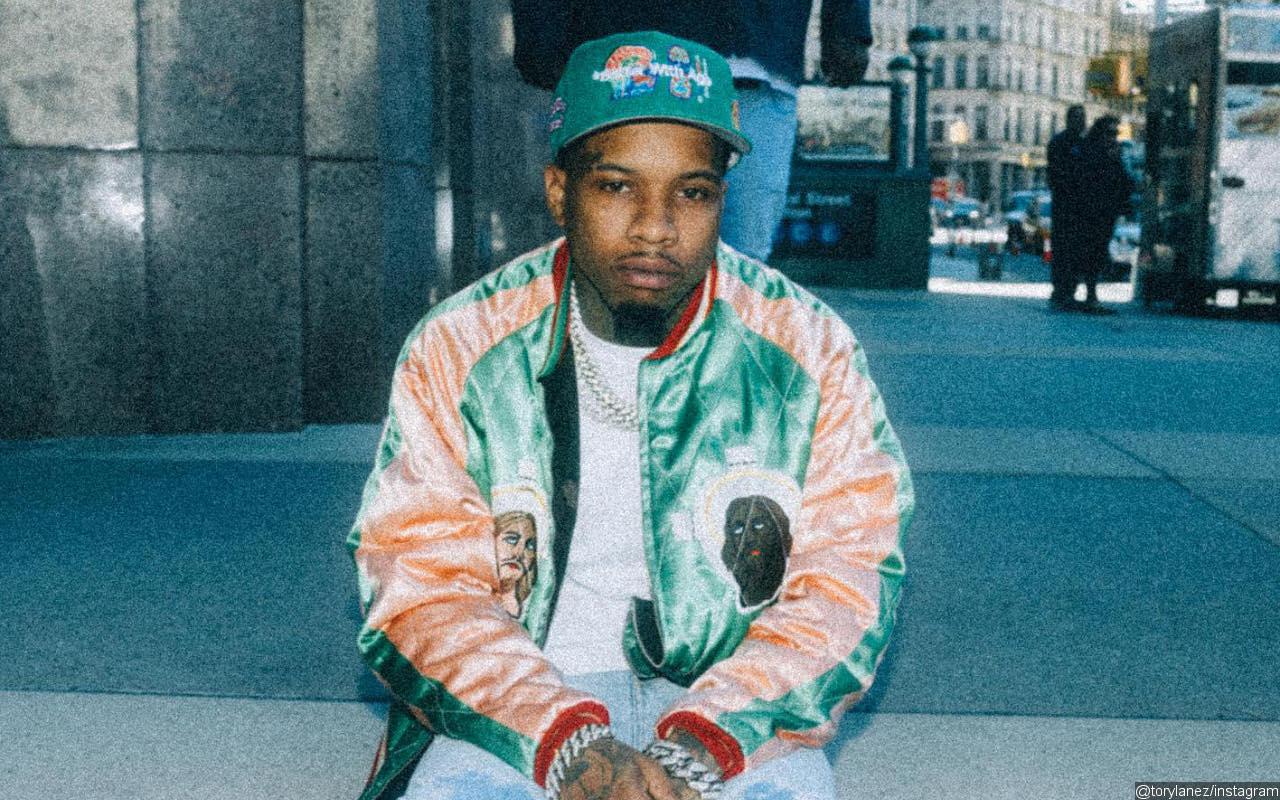 Tory Lanez Bursts Out Laughing When His Ankle Monitor Gets Removed