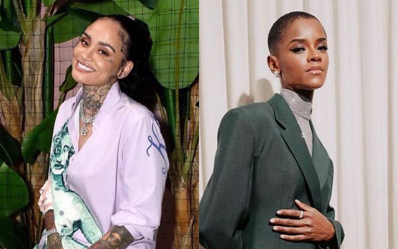 Kehlani Grinds on Letitia Wright While Partying in London Nightclub 