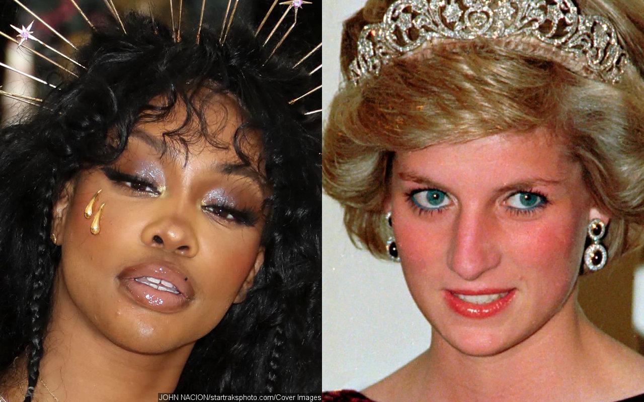The Princess Diana photo that inspired SZA's 'SOS' album cover and