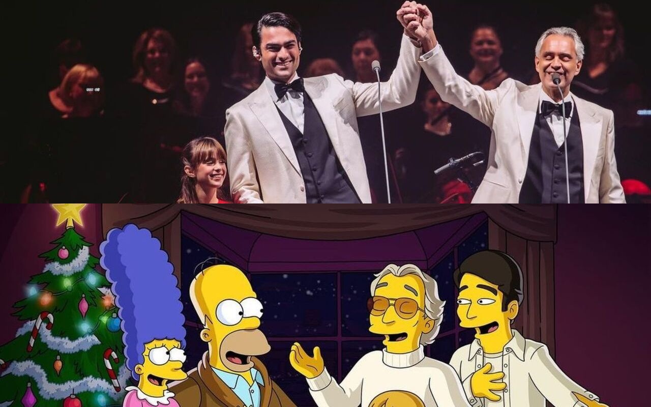 Andrea Bocelli and Family Tapped for 'The Simpsons' Christmas Short