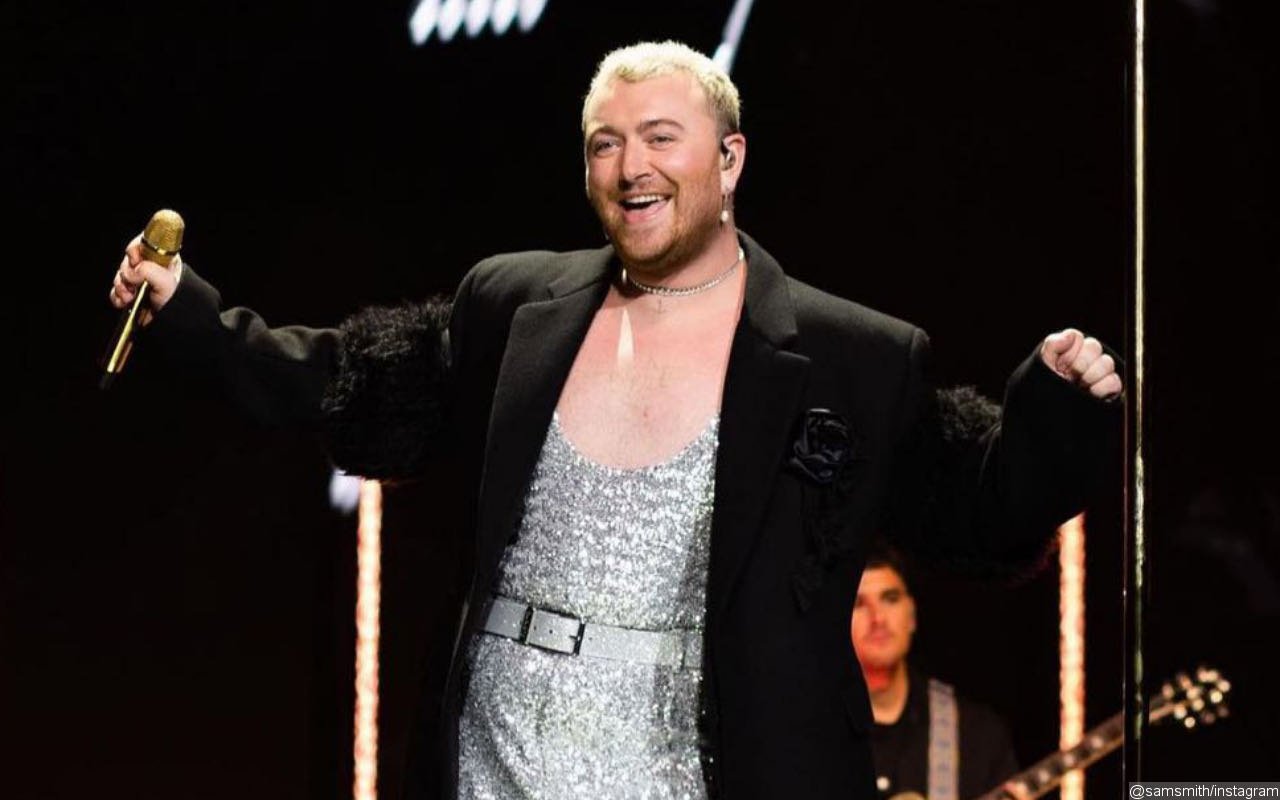 Sam Smith Stuns Audience in Silver Jumpsuit at Capital's Jingle Bell Ball